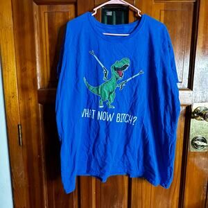 Blue Graphic T-Shirt 2X
